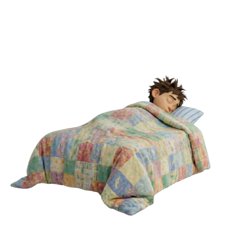 Ayo im Bett